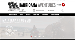Desktop Screenshot of harricanaaventures.com